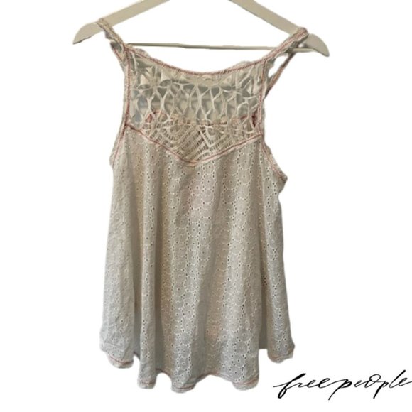 Free People Lacey Flowy Top- NWT! - Picture 1 of 12